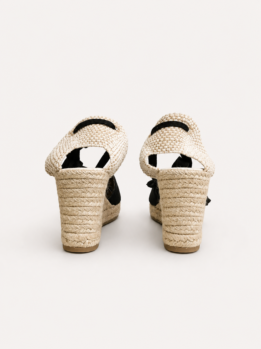 Espadrilles compensées à lacets, Sézane