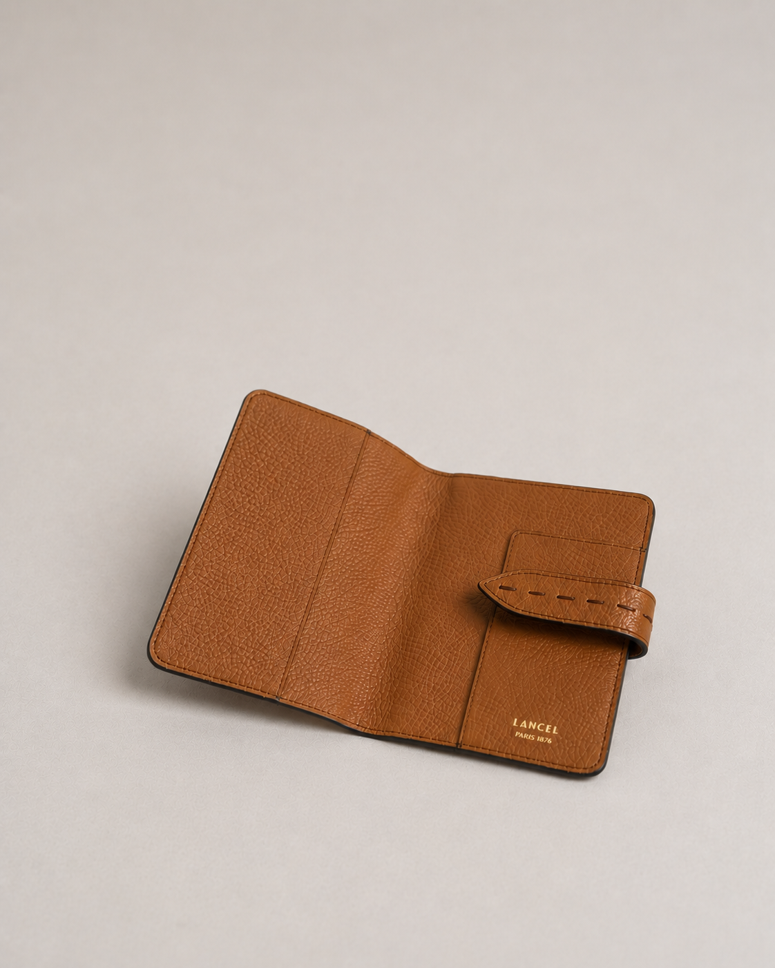 Porte-passeport Marron Lancel