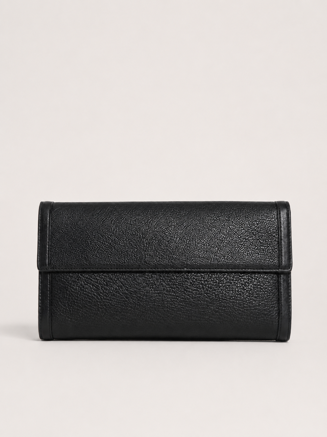 Portefeuille cuir noir, Bvlgari