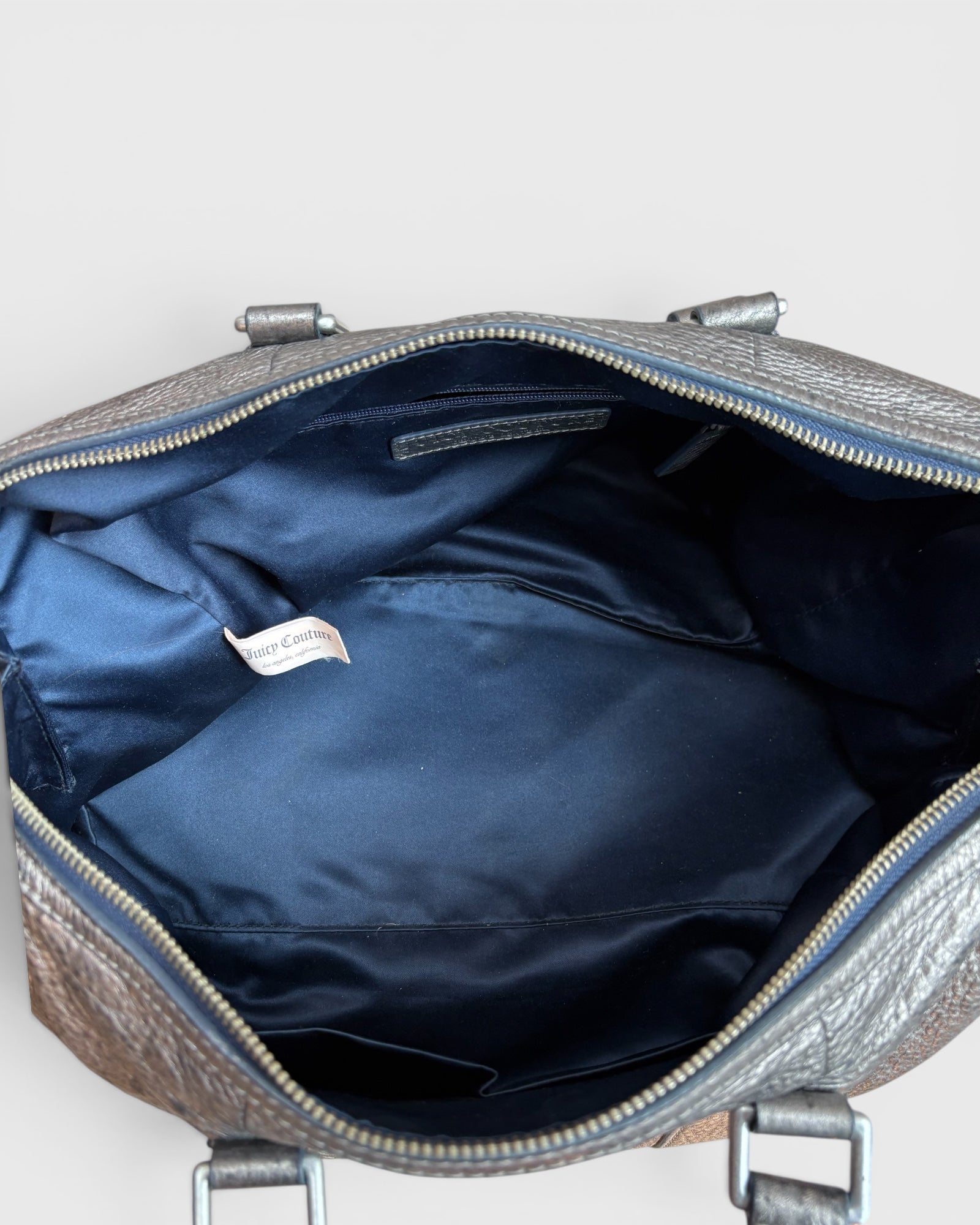Sac bowling cuir métallisé, Juicy Couture