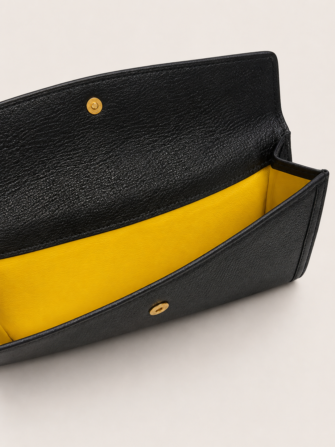 Portefeuille cuir noir, Bvlgari