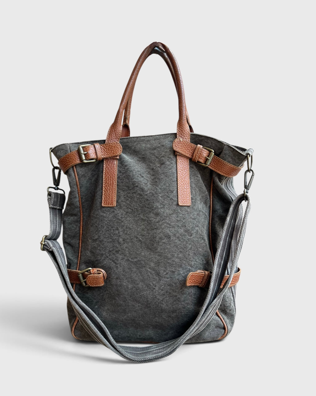 Sac toile et cuir Just Cavalli