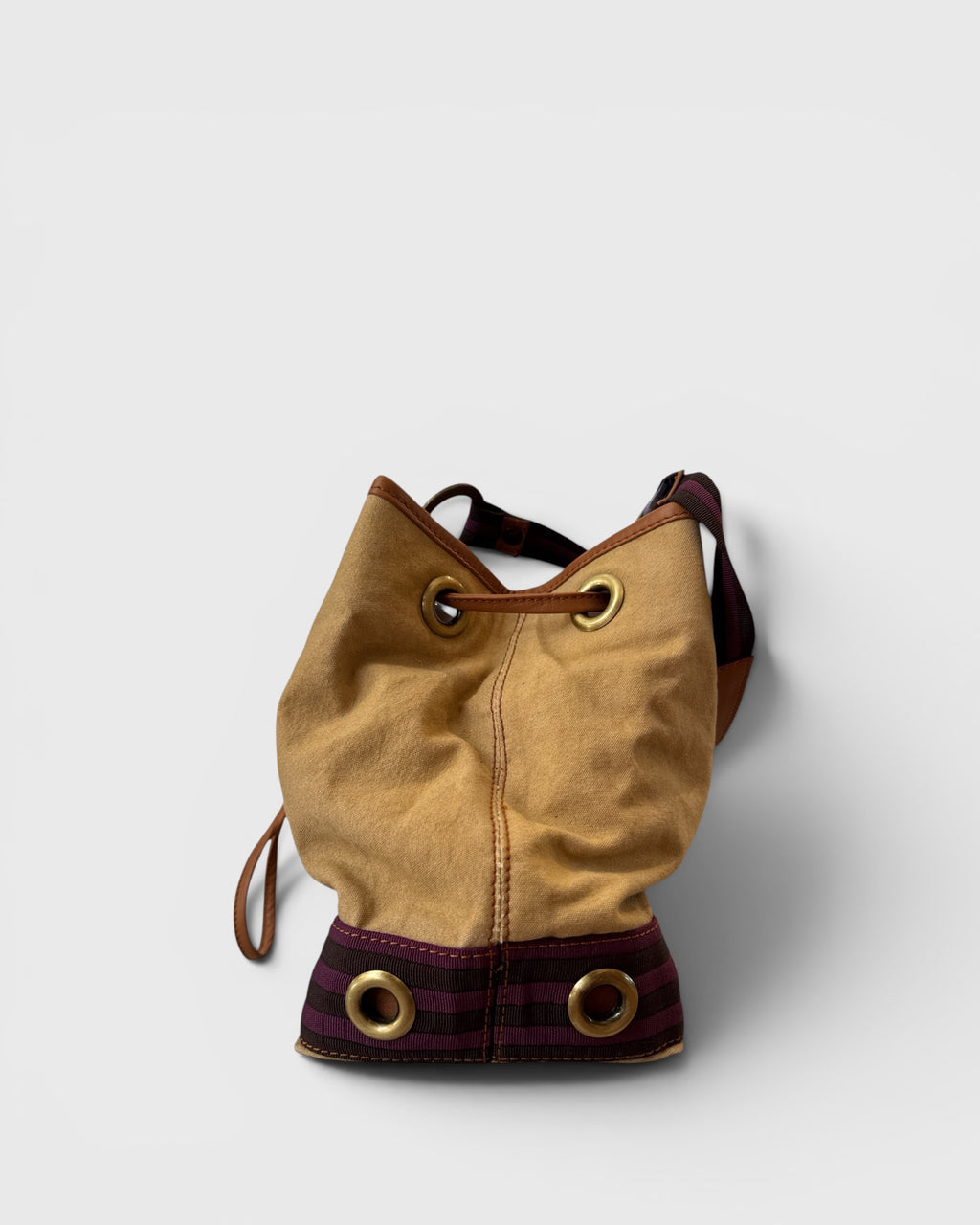 Sac vintage en toile, Gianfranco Ferré