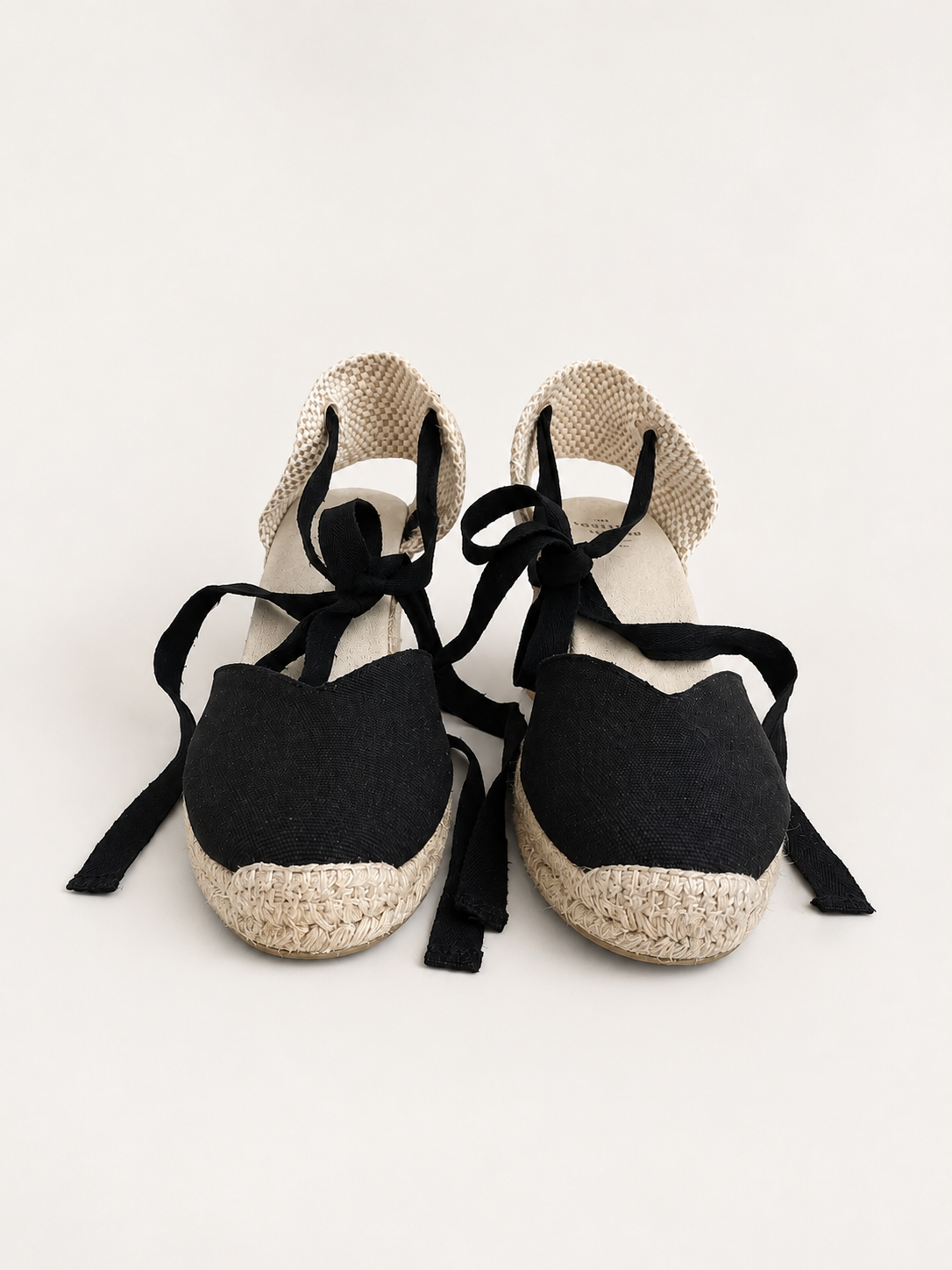 Espadrilles compensées à lacets, Sézane