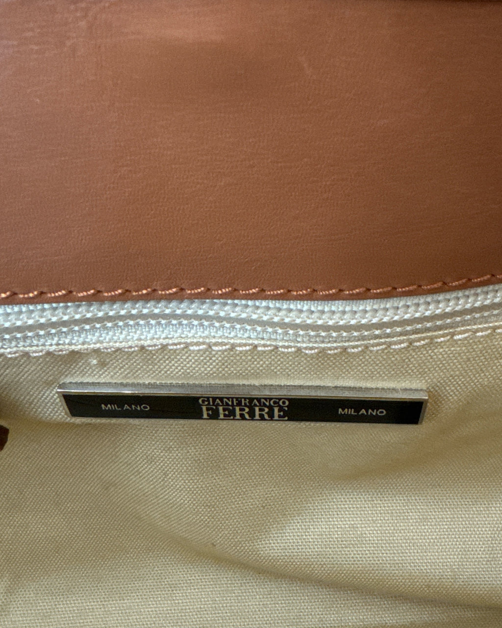 Sac vintage en toile, Gianfranco Ferré