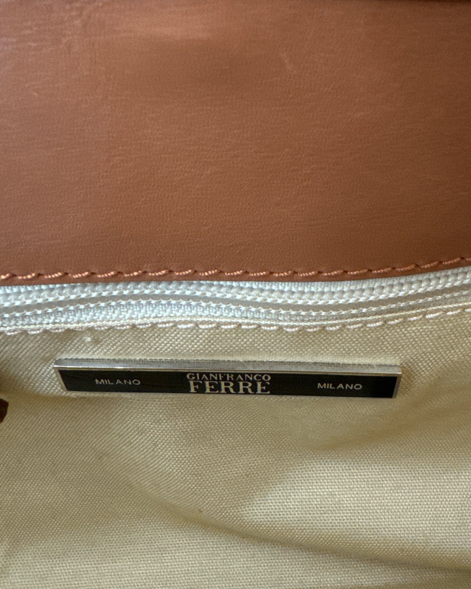 Sac vintage en toile, Gianfranco Ferré