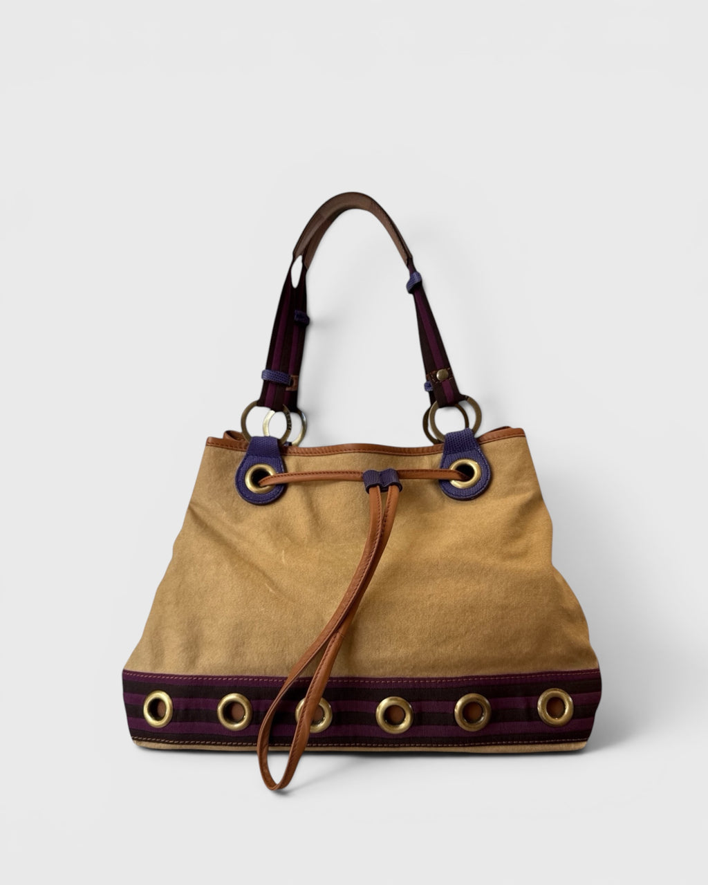 Sac vintage en toile, Gianfranco Ferré