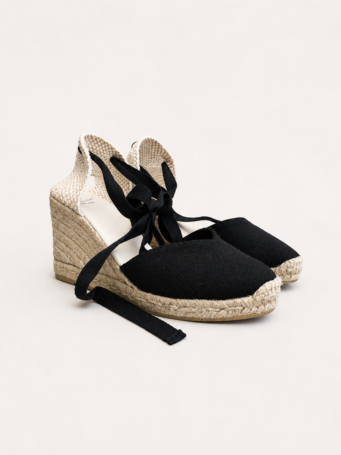 Espadrilles compensées à lacets, Sézane