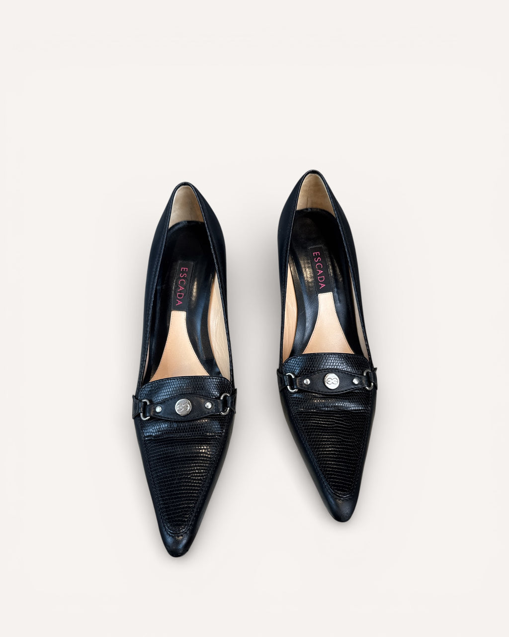 Escarpin cuir Escada taille 39.5