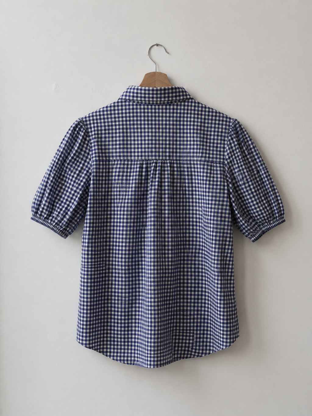 Chemise vichy bleu Athenea, L