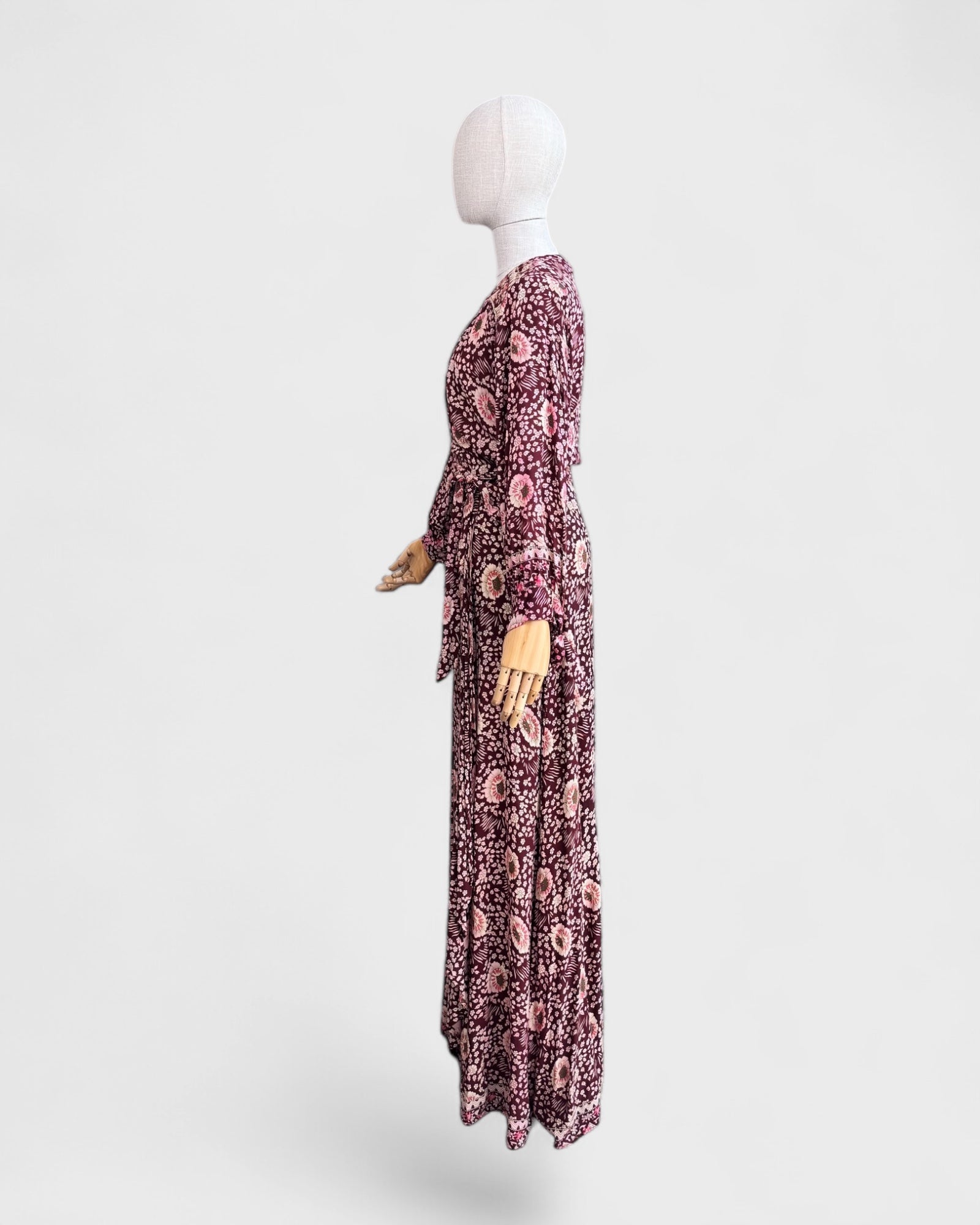 Robe longue imprimée Nathalie Martin – Taille M