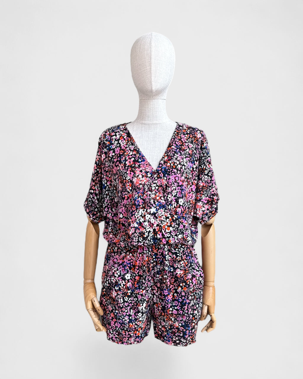Combi short fleurs Multi Maje , 38