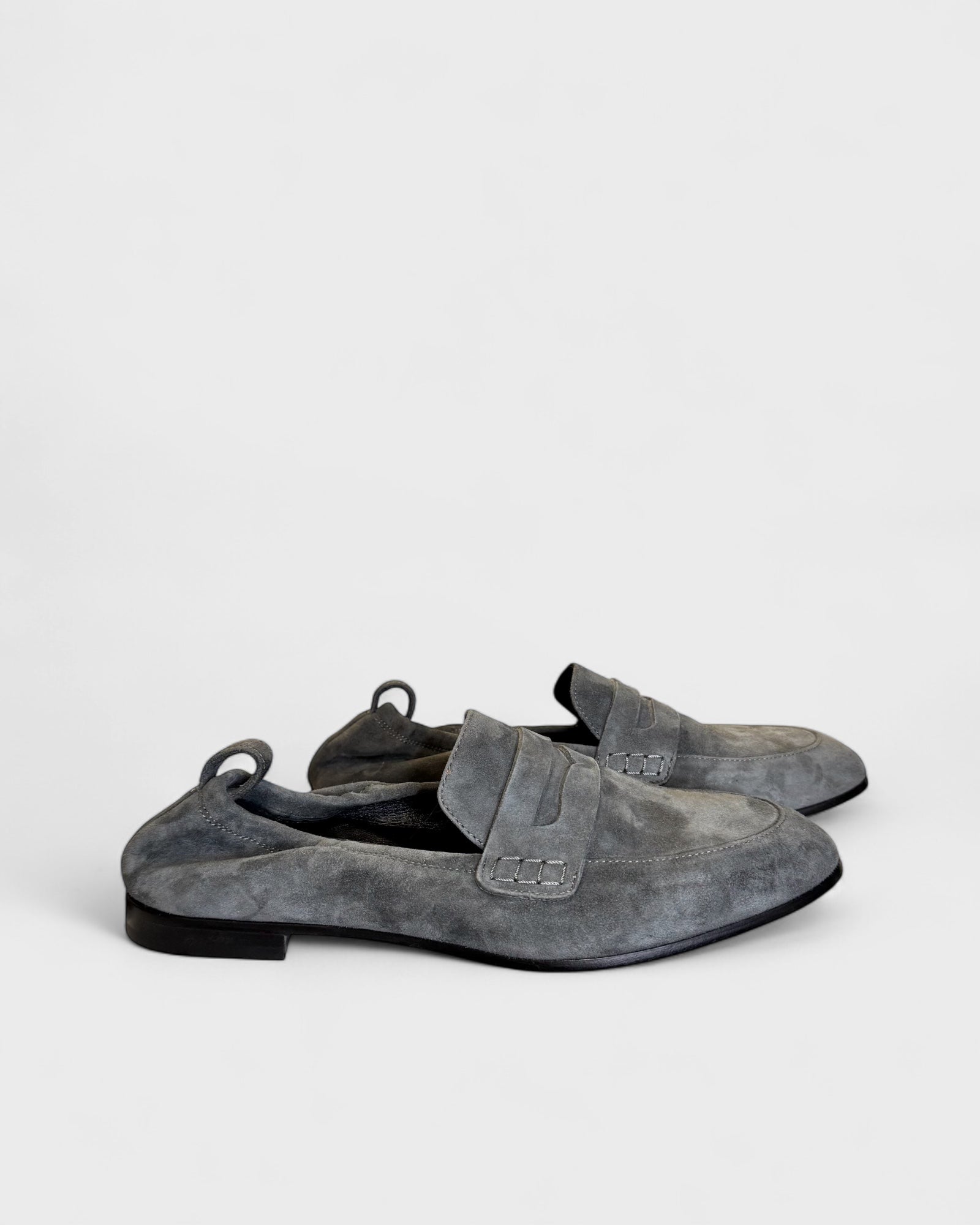 Loafer suede Bleu/gris Liviana Conti , 37