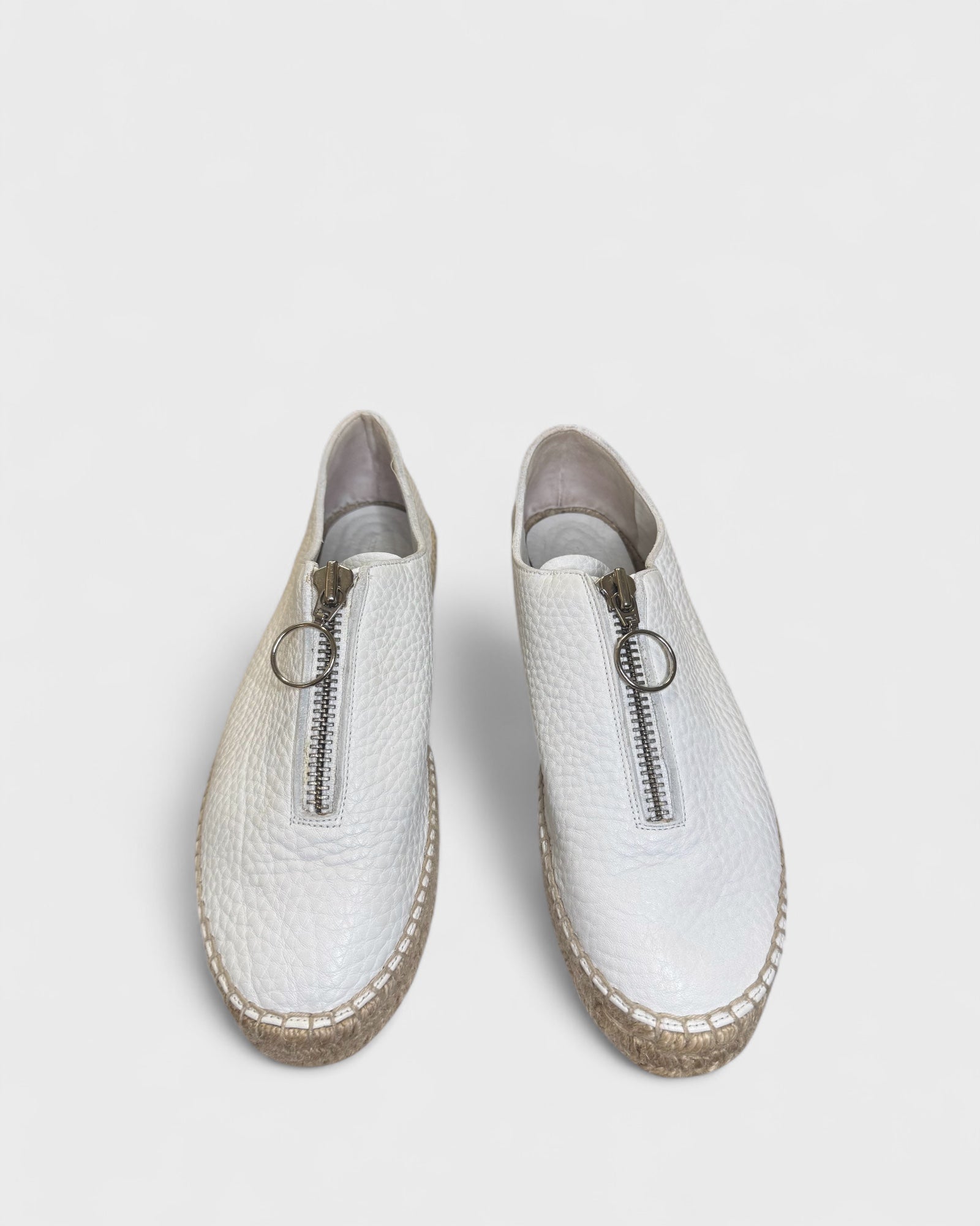 Espadrille cuir Blanc Alexandre Wang , 39