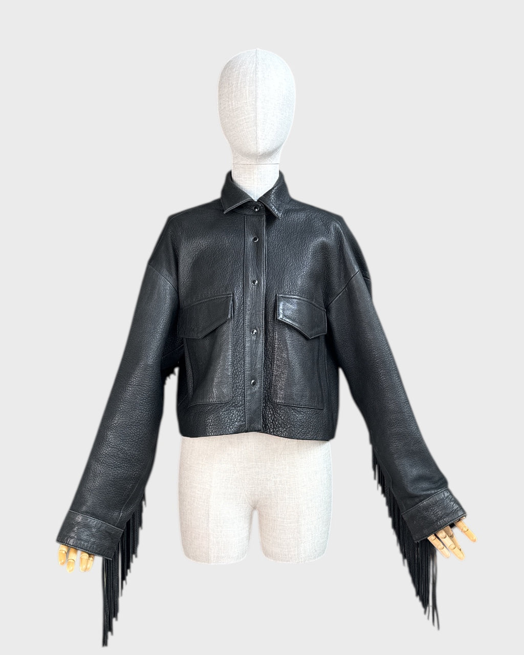 Veste en cuir The Kooples, taille S/M