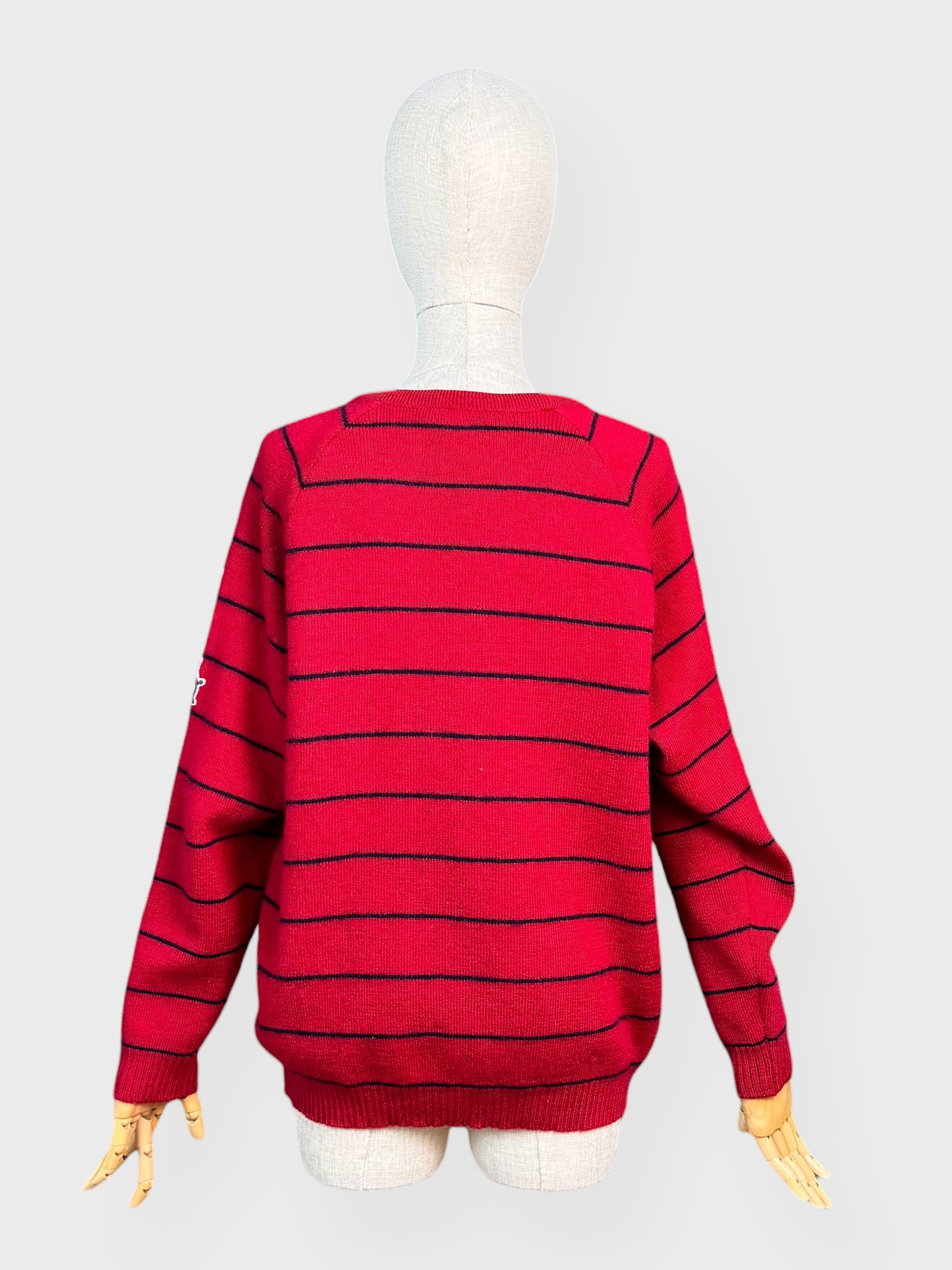 Pull marin rayé Tricomer, taille 5