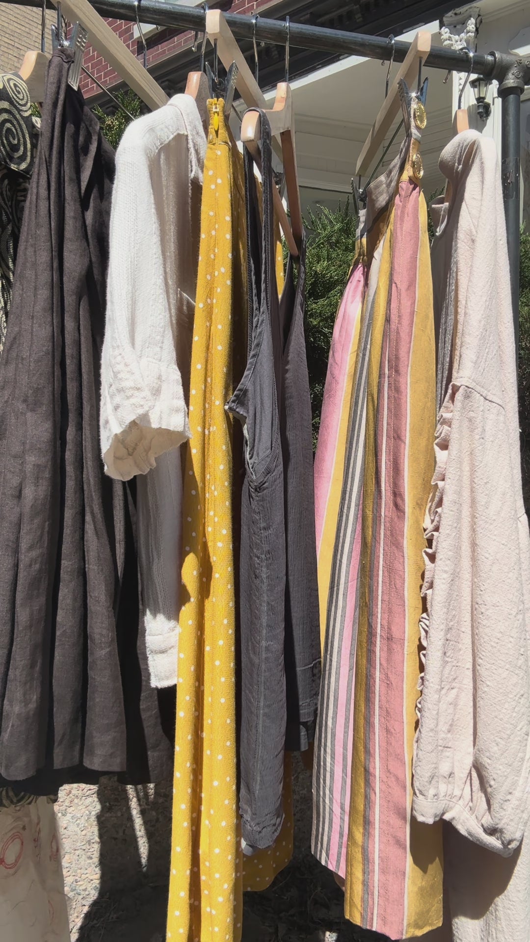 Clothing drop-off appointment